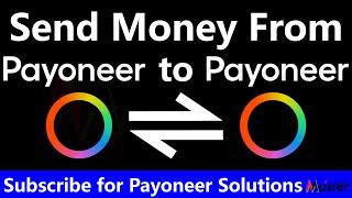 How to Send Money from Payoneer to Payoneer | English Urdu | Master Screen