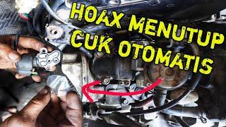 hoax menutup cuk otomatis total di vario 110 karbu, akhirnya brebet di tarikan awal #darmenmotor