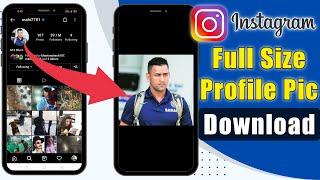 How to View and Download Someone’s Instagram Profile Picture DP in Full Size | Download Instagram DP