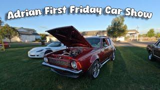 Adrian First Friday Car Show | Checking Out Some Cars |