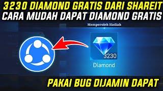 CLAIM 3230 DIAMOND GRATIS DARI SHAREIT - CARA MUDAH DAPAT DIAMOND MLBB GRATIS ! BUG DIAMOND GRATIS