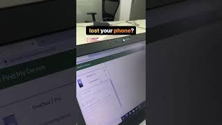 Quick trick to find your lost phone! #shorts #smartphone #lostphone