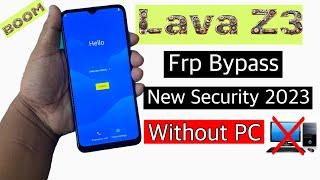 Lava Z3 Frp Bypass Android 11/Unlock google account lock || Lava z3 frp bypass without pc ||