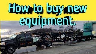 The secrets to purchasing new equipment. #hotshotcarhauler  #hotshottrucking #carhauler