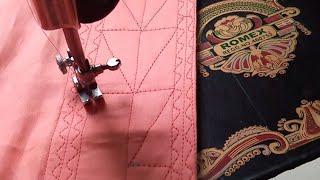 Very Easy & Beautiful Salwar Poncha||Mohri Design For Beggners#Jaspreetkaurstitching