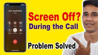 Screen off during call || Proximity sensor problem solved || Call screen off problem
