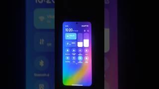 Enable Control Centre Blur 4Gb + Devices On Miui 13/ Miui 14 | Control Centre BackgroundBlur #shorts