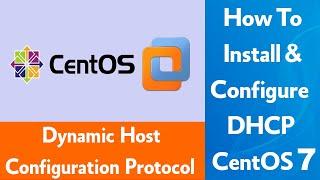Install & Configure DHCP Server sous Linux CentOS 7