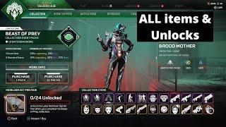 Apex Legends: “Beast of Prey” Collection Event ALL items & Unlocks (Season 14)