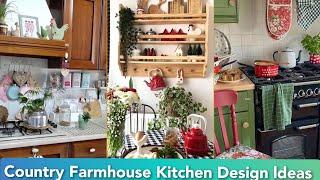 Charming Country farmhouse kitchen design ideas| kitchen decoration #kitchen #farmhouse  #homedecor