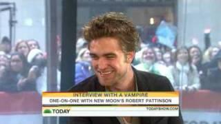 Robert Pattinson On The Today Show (11-19-09)