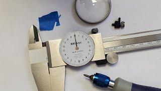 How I fix Mitutoyo Dial Caliper. Ремонт штангенциркуля