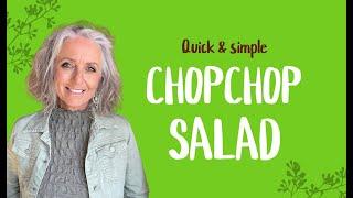 Food diary - Chop Chop salad for lunch