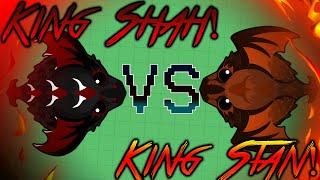 mope.io | King Stan VS King Shah | Epic developer skin gameplay!