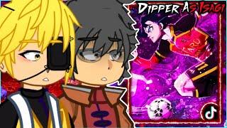 // Gravity Falls React to Dipper As Isagi Yoichi - Gacha React