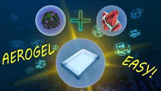 SIMPLE WAY TO GET AEROGEL! ⎸Subnautica Tutorial 3