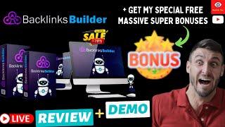 BacklinksBuilder Review, Features & Benefits, Bonuses & Demo I BacklinksBuilder Tutorial & Demo