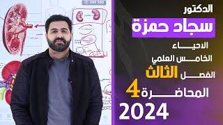 احياء الخامس علمي 2024/ الفصل الثالث / المحاضرة 4 / الاخراج في الثديات