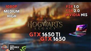 Hogwarts Legacy : Tested on GTX 1650 & GTX 1650 Ti | AMD FSR 2.0 Tested