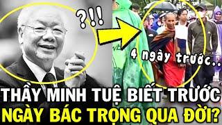 Xôn xao Thầy Minh Tuệ khoác VẢI TRẮNG trước ngày Tổng Bí thư Nguyễn Phú Trọng từ trần? | Tin Việt