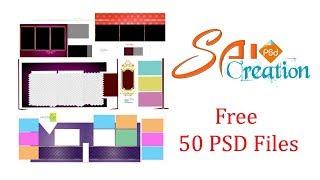 Sai PSD Creation Free 12 X 36 - 50 PSD Files