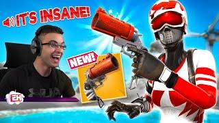 Nick Eh 30 reacts to NEW FLARE GUN in Fortnite!