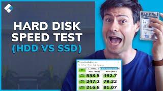 SSD vs HDD Speed Test [Perform Hard Disk Speed Test]