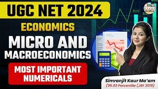 Ugc Net Economics Microeconomics & Macroeconomics |most Important Numericals | By Simranjit Kaur Mam