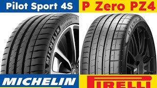 Michelin Pilot Sport 4S vs Pirelli P Zero PZ4