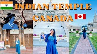 Exploring the Majestic BAPS Swaminarayan Temple in Toronto | Aarti Experience & Temple Tour ️