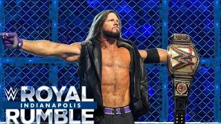 WWE 14 January 2025 Highlights - AJ Styles win Undisputed Universal Championship at Royal Rumble