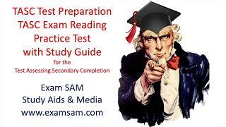 TASC Test Preparation - TASC Exam Reading Practice Test with Link to Study Guide (PDF Download)