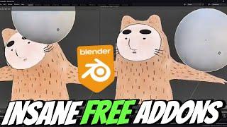 Insane 10 Free Blender Addons For 2024