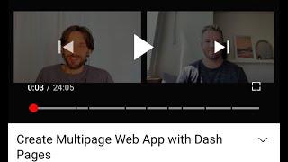 Create Multipage Web App with Dash Pages