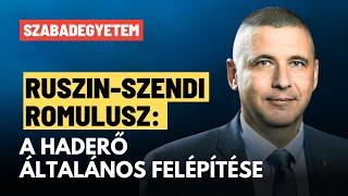 Kiderül a titok: itt van a haderők általános felépítése - Ruszin-Szendi Romulusz