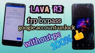 Lava R3 frp bypass | google account remove | without pc @salamtechmalayalam