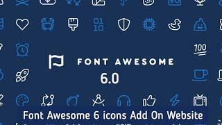 How to Use Font Awesome 6 Icons Free in HTML