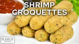 The PERFECT Shrimp Croquettes | Prawn Croquettes Recipe | Holiday Favourites