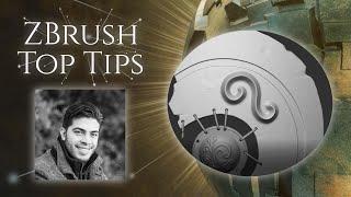 ZBrush Summit Top Tips  - Decorative Sculpting for Stylized Character Armor - Pablo Munoz Gomez