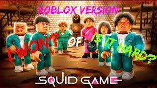 I Won The Squid Game but in Roblox