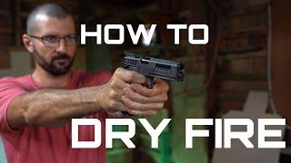 HOW TO DRY FIRE: USPSA GRANDMASTER DEMONSTRATES HIS DRY FIRE ROUTINE