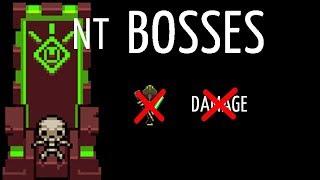 Nuclear Throne ALL BOSSES | NO DAMAGE + NO MELEE [Fish]