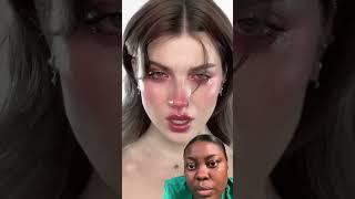 IT’S THE DEVIL  #reaction #viral #shortsfeed #trendingshorts #makeup #transformation #amazing