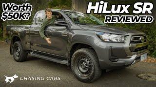 Toyota HiLux SR 2021 review | would you pay $50,000 for a HiLux Extra Cab? | Chasing Cars