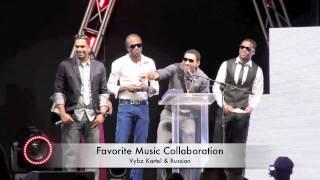 Vybz Kartel & Russian Won (best collab 2010) @ YVA Award FEB 2011 (Infuzion)