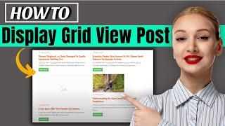 How to display wordpress posts in a grid layout