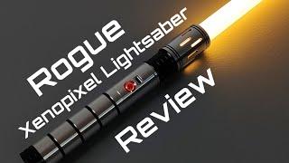 Saberspro ROGUE Xenopixel lightsaber review (this is AWESOME)