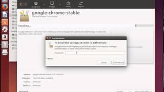 Install Google Chrome on Ubuntu with GUI