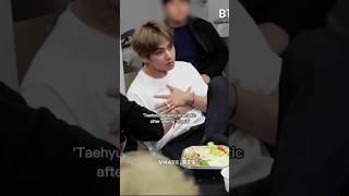 When Jimin Steals Taehyung's and Member's Food  #bts #shorts