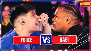 FORCE vs BABI - Final Regional Madrid | Red Bull Batalla 2024